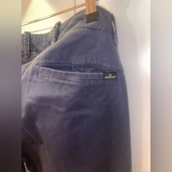 Navy Blue Casual Pants - Picture 4 of 4